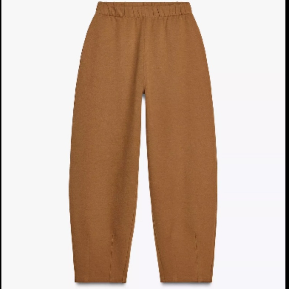 Zara Rust Ballon/Cocoon Pants